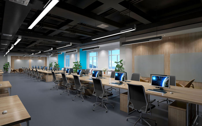 商務(wù)公司辦公室裝修效果圖
