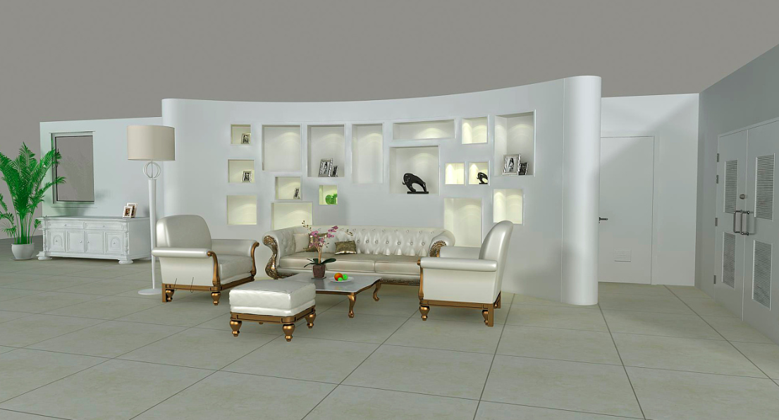 上海普陀區(qū)滬太路美容公司辦公室裝修