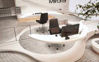 上海普陀區(qū)近鐵廣場辦公室裝修家具風水講究