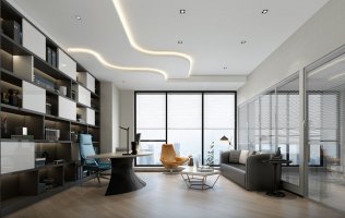 上海辦公室裝修-不同區(qū)域燈光設(shè)計裝修要求不同