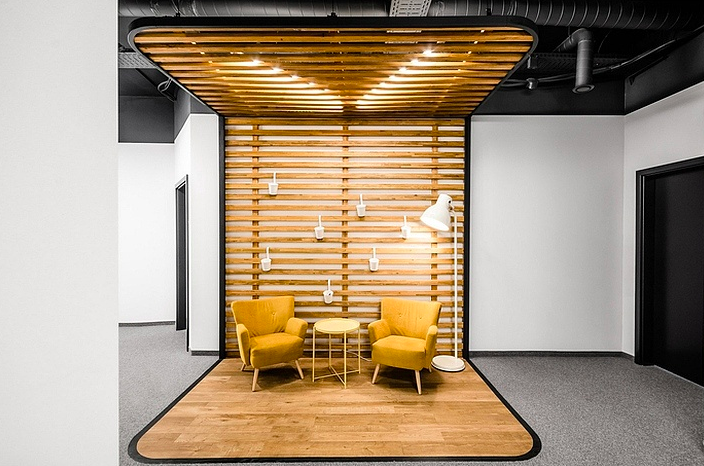 嘉定新城設(shè)計(jì)公司辦公室裝修效果圖