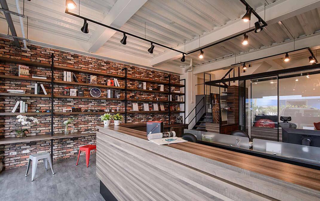 工業(yè)風(fēng)工作室裝修效果圖