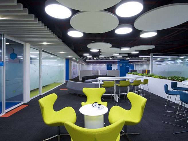 電商公司辦公室裝修效果圖