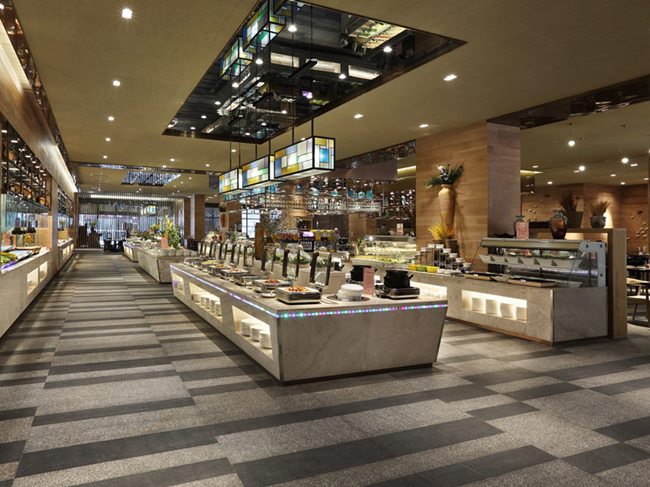 自助餐廳裝修效果圖