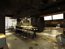 上海西餐廳裝修效果圖