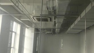 徐匯區(qū)辦公室裝修在建工地