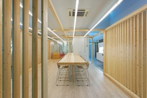 現(xiàn)代簡約風(fēng)辦公室裝修效果圖