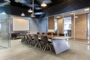 多人會議室裝修效果圖