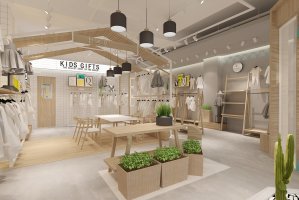童裝店裝修效果圖