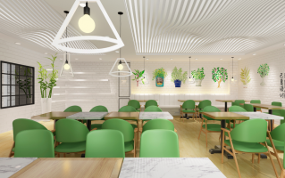 甜品店裝修效果圖