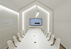 未來(lái)式辦公室裝修效果圖