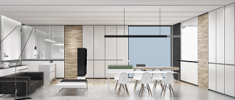 極簡(jiǎn)風(fēng)辦公室裝修