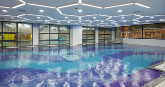 上海徐匯區(qū)漕寶路親子游泳館裝修效果圖