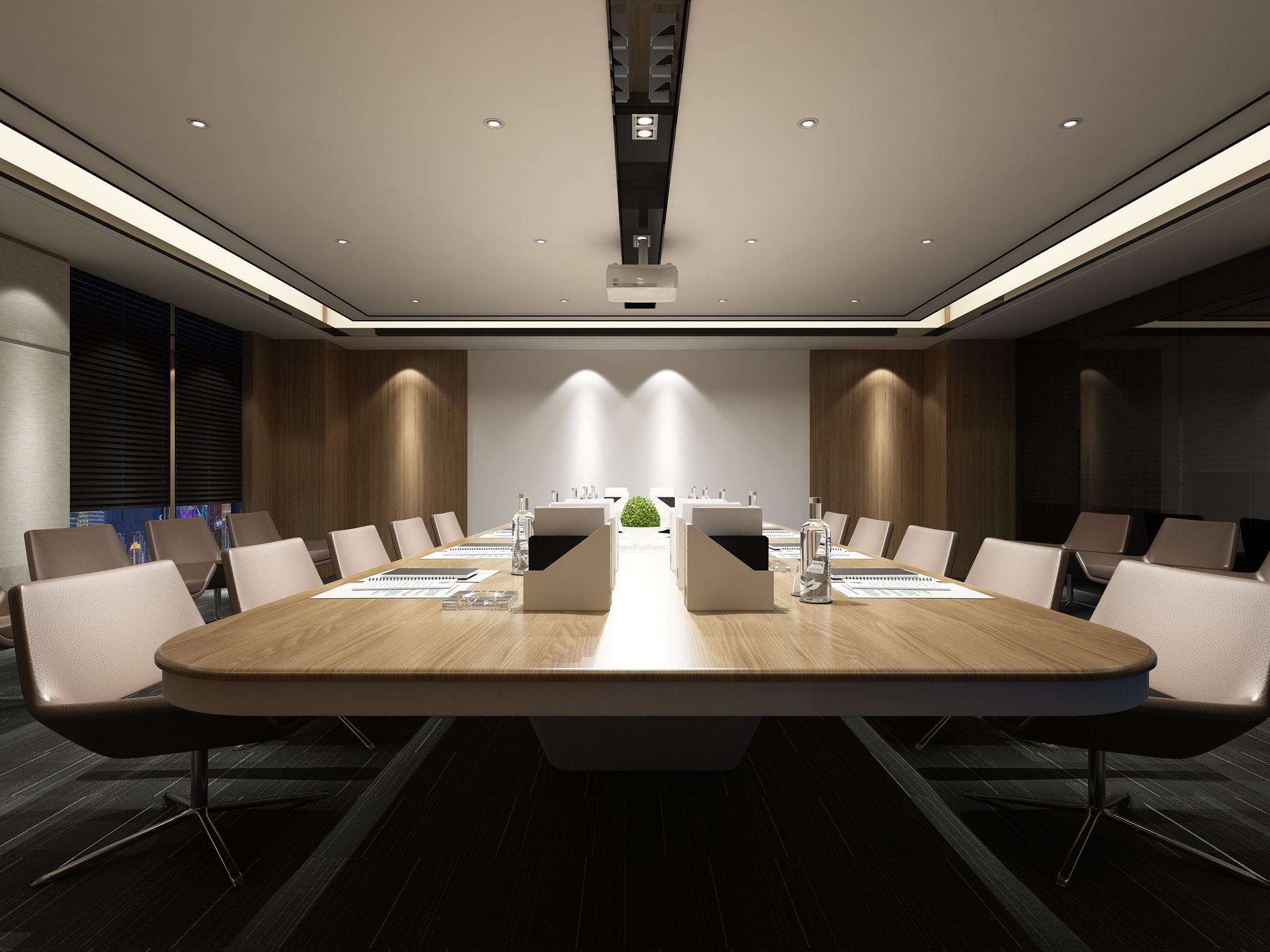 浦東新區(qū)金橋路金臺大廈廣澤股份辦公室裝修效果圖