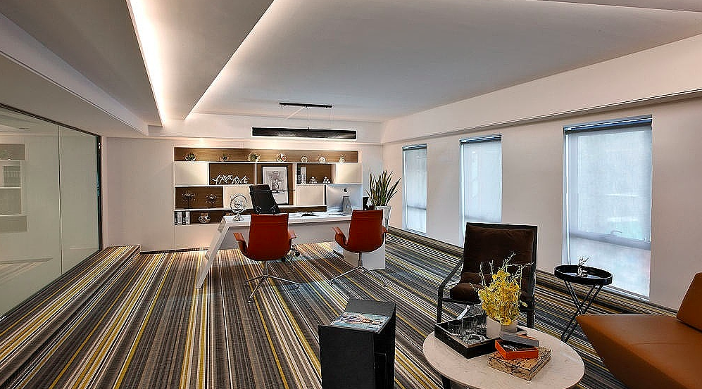 上海徐匯區(qū)騰飛大廈科技公司辦公室裝修