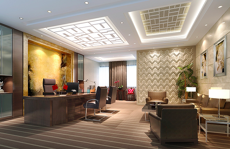 上海徐匯區(qū)錦和中心辦公室裝修效果圖