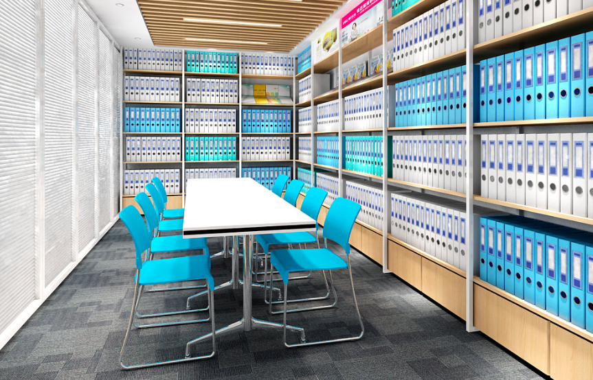 文化用品辦公室裝修效果圖