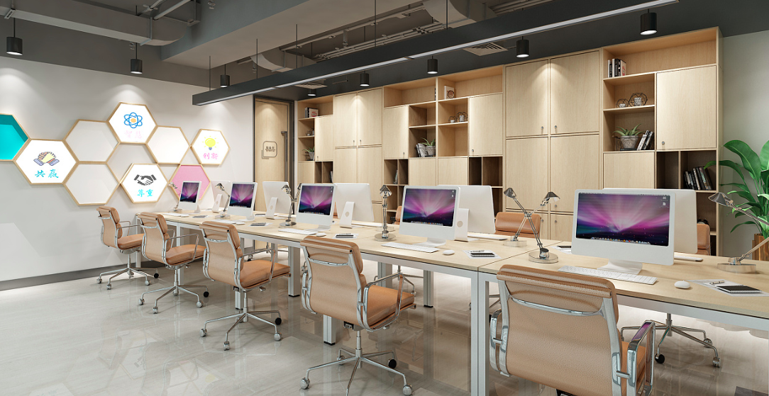 徐匯區(qū)漕河涇生物科技有限公司辦公室效果圖