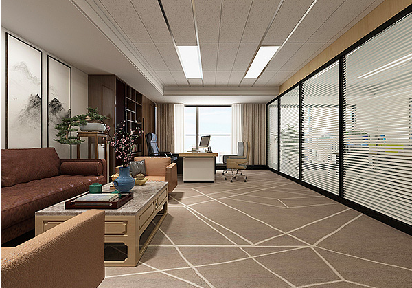  普陀區(qū)我格廣場(chǎng)辦公室裝修效果圖