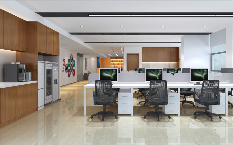 寶山區(qū)聞廣創(chuàng)業(yè)天地辦公室裝修效果圖