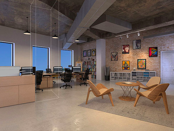 個(gè)人工作室裝修效果圖