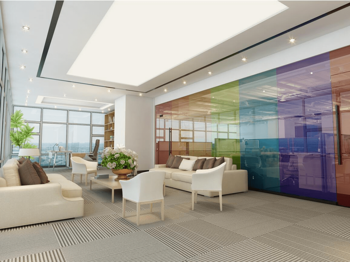 企業(yè)辦公樓內(nèi)部會客區(qū)如何設計裝修