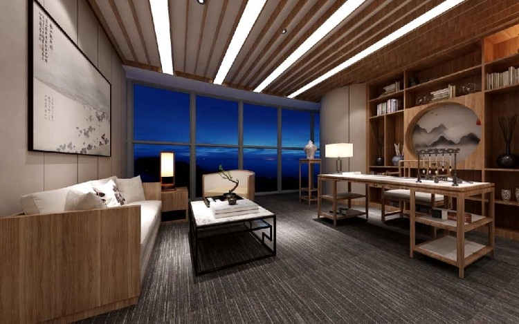 上海新中式風(fēng)格辦公室設(shè)計(jì)技巧分享